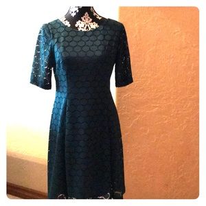Jessica Howard party dress in Pine green